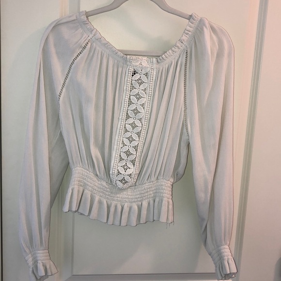 H&M off the shoulder long sleeve top - Picture 1 of 2